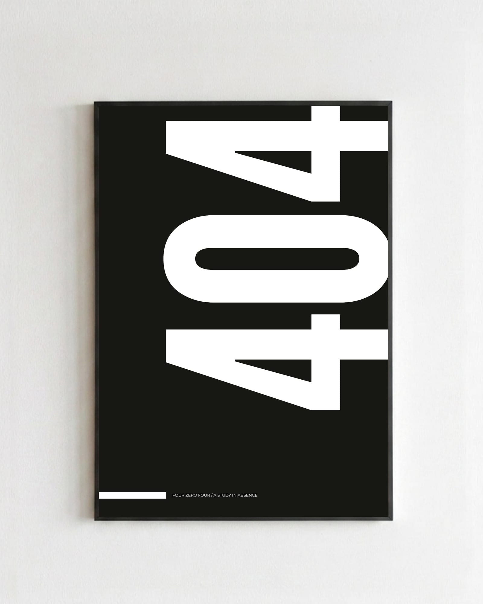 404, limited edition print